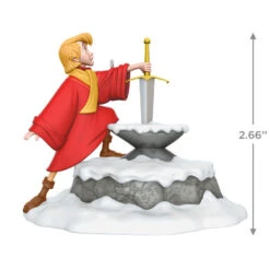Hallmark Disney The Sword In The Stone 60th Anniversary Becoming King Arthur Ornament 10 Hallmark Disney The Sword In The Stone 60th Anniversary Becoming King Arthur Ornament -Hallmark The Sword in the Stone Wart Keepsake Ornament 1999QXD6659 03