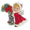 Hallmark Vintage Angel Porcelain Ornament 1 Hallmark Vintage Angel Porcelain Ornament -Hallmark Vintage Angel With Candy Cane Keepsake Ornament 2499QXT4127 01