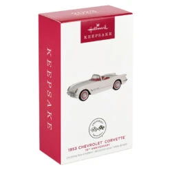 Hallmark 1953 Chevrolet® Corvette® 70th Anniversary 2023 Metal Ornament 11 Hallmark 1953 Chevrolet® Corvette® 70th Anniversary 2023 Metal Ornament -Hallmark White and Red Corvette Car Keepsake Ornament 2199QXE3247 04